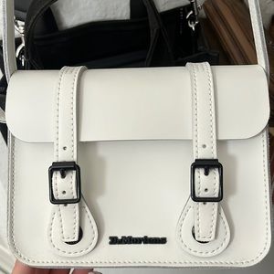 Dr.Martens 7 Inch Leather Crossbody Bag (White) **Never Used**